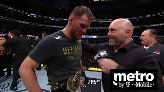 UFC 241: Stipe Miocic and Daniel Cormier Octagon Interview