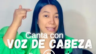 Aprendamos a cantar con la voz de cabeza  ensayando con coros