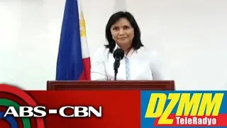 Robredo matapos ang pagsibak sa kaniya: 'Ano'ng kinatatakutan n'yo?' | DZMM