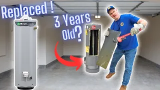 Water Heater Installation -Why my 3 year old water heater failed!