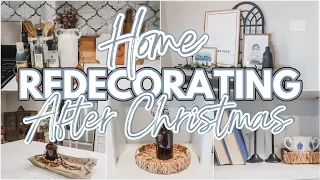 REDECORATING MY HOME AFTER CHRISTMAS 2022 | FRESH NEW YEAR DECOR | AFTER CHRISTMAS DECORATING IDEAS