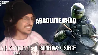 R6 Siege Player REACTS to Arknights X RainbowSix: Seige Collaberation