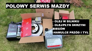 Wymiana oleju w automatycznej skrzyni biegów i silniku Mazda - polowy serwis olejowy