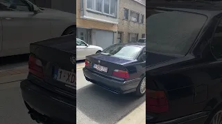 BMW 318is E36 supersprint race catback exhaust sound