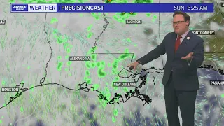 Weather: Warm & humid, but mostly dry through Easter