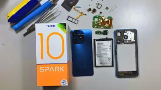 Tecno Spark 10 NFC Teardown & Disassemble !!!
