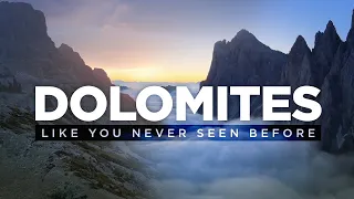 AMAZING aerial footage of the Dolomites Italy  | 4k Cinematic Drone Video