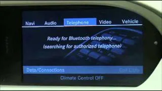 Mercedes-Benz Instructional Video: Bluetooth External Authorization (S-Class & CL-Class)