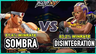 KOF XV 🔥 Sombra (Joe/Gato/Geese) vs Disintegration (Dolores/Shingo/Shun'ei)