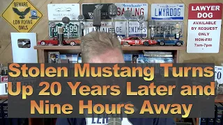 Stolen Mustang Turns Up 20 Years Later and Nine Hours Away