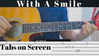With A Smile | Eraserheads | Fingerstyle Guitar Cover (FREE TABS)