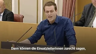 Budget Landtag 2019, zum Klimabudget, Landessprecher Stefan Kaineder