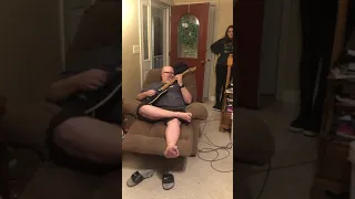 Metal Dad plays Thunderstruck by AC/DC