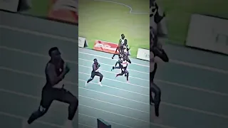 Justin Gatlin last ever race #viral #fast #insane