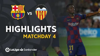 Highlights FC Barcelona vs Valencia CF (5-2)