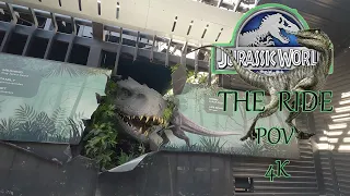 Jurassic World Ride Through! 2021 Universal Studios Hollywood!  | 4K | POV |