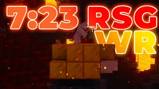 [WORLD RECORD] Minecraft Beaten in 7:23 | 1.16 RSG WR