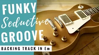 Smooth Seductive Groove | Guitar Backing Track Jam in Em