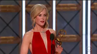 See The Inspirational Speech Of Nicole Kidman On Emmys!!!