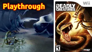 Deadly Creatures (Wii) - Playthrough / Longplay - (1080p, original console)