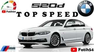 BMW 520d - Top Speed (G30)