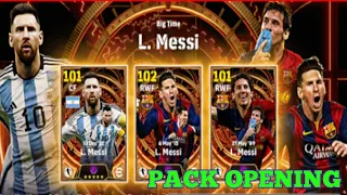 Big Time 🔥Messi 🔥Pack Opening🎁 E Football 2024 Mobile