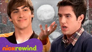 Big Time Rush Has A Snowball Fight! ❄️ | Full Scene | NickRewind