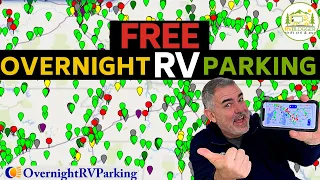 Free Overnight RV Parking - The Best Way to Find Free RV Camping Locations!