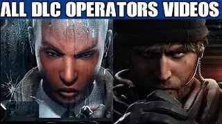 Rainbow Six Siege All DLC Operator videos Including Clash & Maverick Year 3 2 1 R6 Trailers