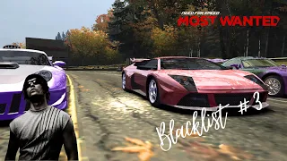 Race Events Blacklist #3 - RONNIE | NFS Most Wanted 2005 - PC Gameplay (Part 2) [UHD 60FPS]