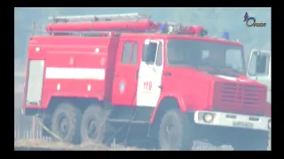 В Волосово ликвидирован очаг возгорания