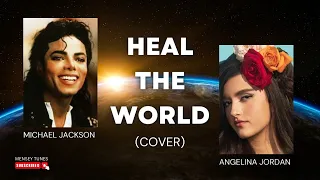 Angelina Jordan performs Michael Jackson's song "HEAL THE WORLD (Lyrics Video) #viral #viralvideo