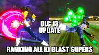 RANKING ALL KI BLAST SUPERS BY DAMAGE FROM WEAKEST TO STRONGEST IN XENOVERSE 2 | AFTER DLC 13