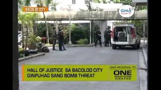 One Western Visayas: Hall of Justice sa Bacolod City Ginpuhag sang Bomb Threat