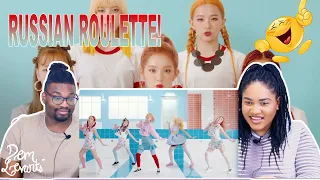 Red Velvet - Russian Roulette MV| REACTION