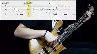 Rush - Freewill (Bass Cover) (Play Along Tabs In Video)