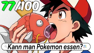 100 Pokemon Fragen, die sich jeder stellt