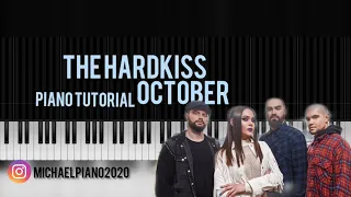 THE HARDKISS - October (cover tutorial) by MICHAEL_PIANO  #october #thehardkiss #cover #какиграть