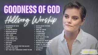 Goodness Of God, Forever, 10,000 Reasons,...(Lyrics) Special Hillsong Worship Songs Playlist 2024