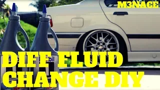 E36 Diff Fluid Change DIY