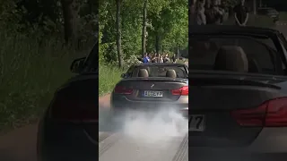 MASSIVE BMW M4 BURNOUT!