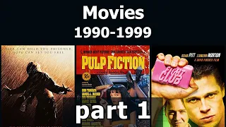 Movies from the 1990s - part 1