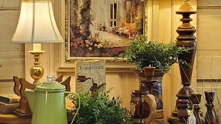 Home Decor Booth Tour | Vintage Cottage Style | Decorating and Display Inspiration