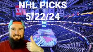 Free NHL Picks Today 5/22/24