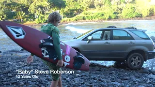 Youngest Person Ever To Surf Jaws - "Baby" Steve Roberson - January 16th, 2021