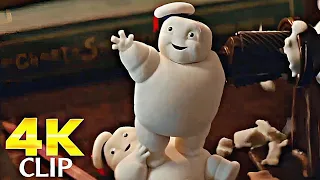 GHOSTBUSTERS: Frozen Empire | Mini-Puft Mayhem (2024) Movie CLIP 4K