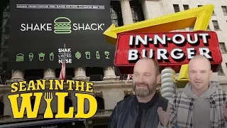 In-N-Out Vs. Shake Shack Taste Test with Tom Segura | Sean in the Wild