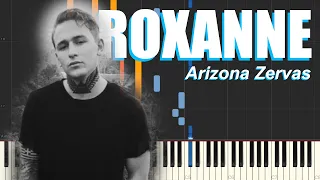 ROXANNE - Arizona Zervas (Piano Tutorial)