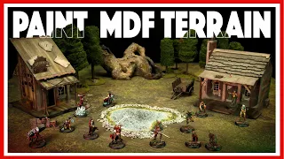 How to Paint Warcradle MDF Terrain the EASY WAY
