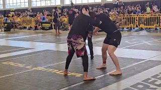 Bjj No Gi Match With Big Judo Throw And Back Attacks